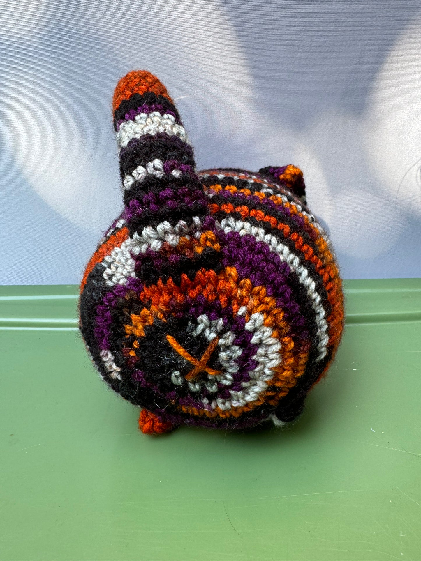 Crochet Autumn Loaf Cat