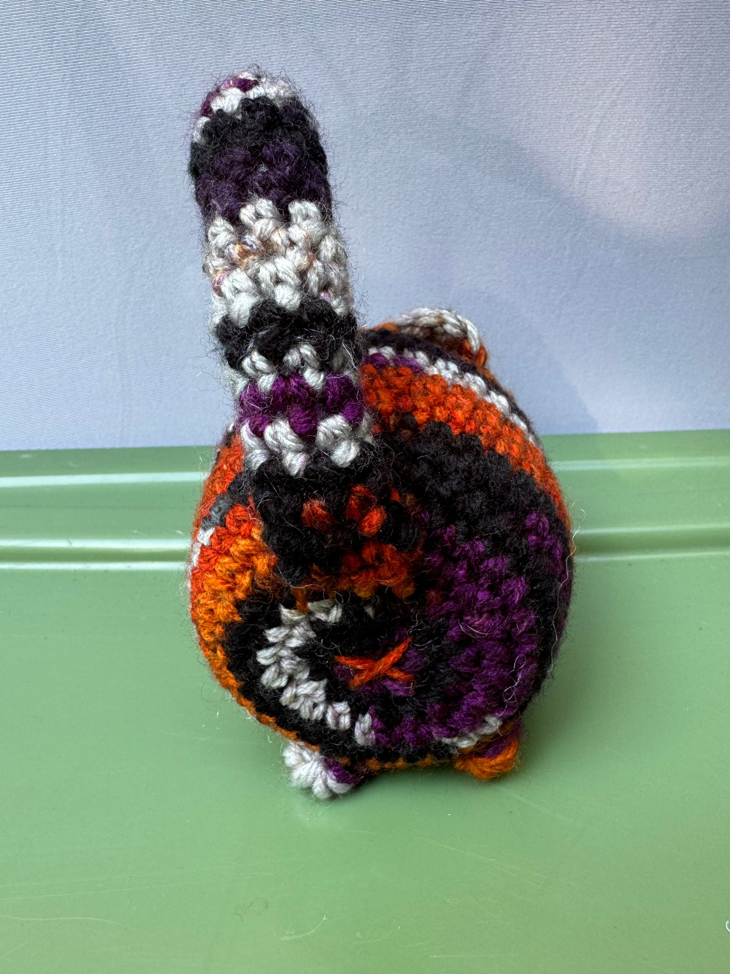 Crochet Autumn Mini Loaf Cat