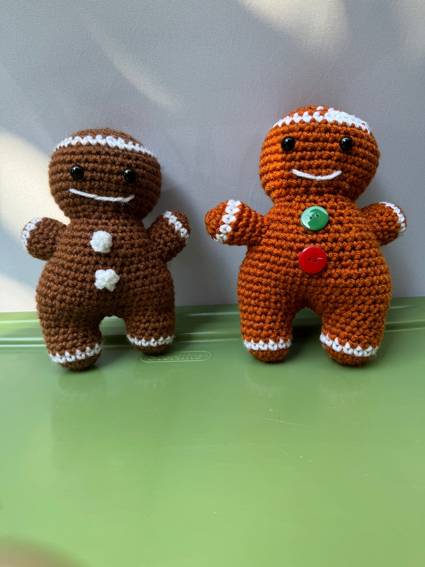 Crochet Gingerbread Man with Butt