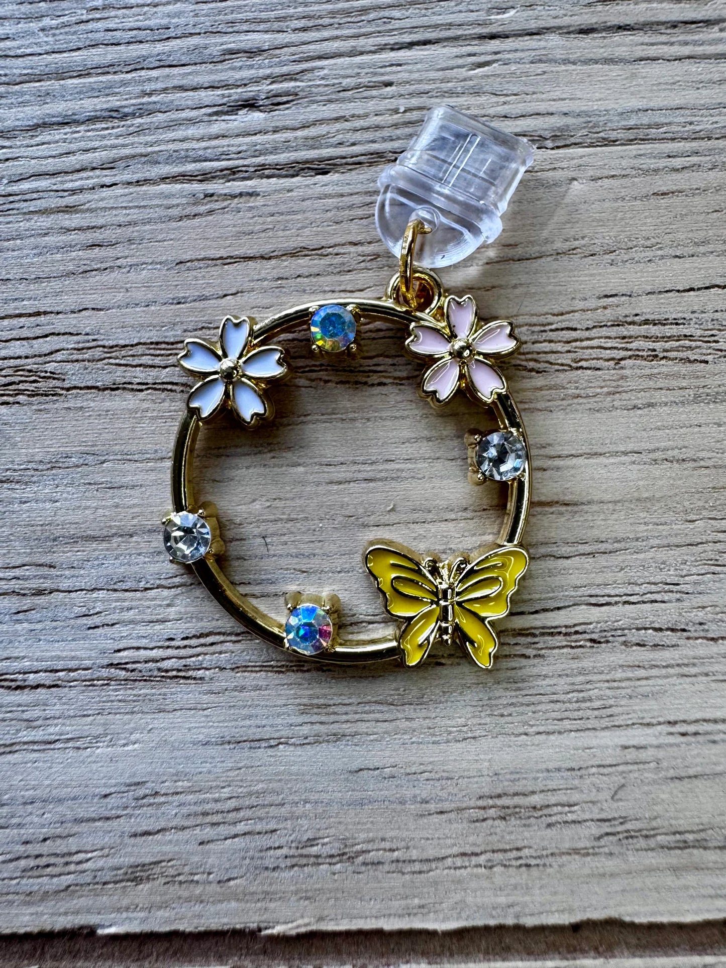 Butterfly USB-C Dust Plug Charm