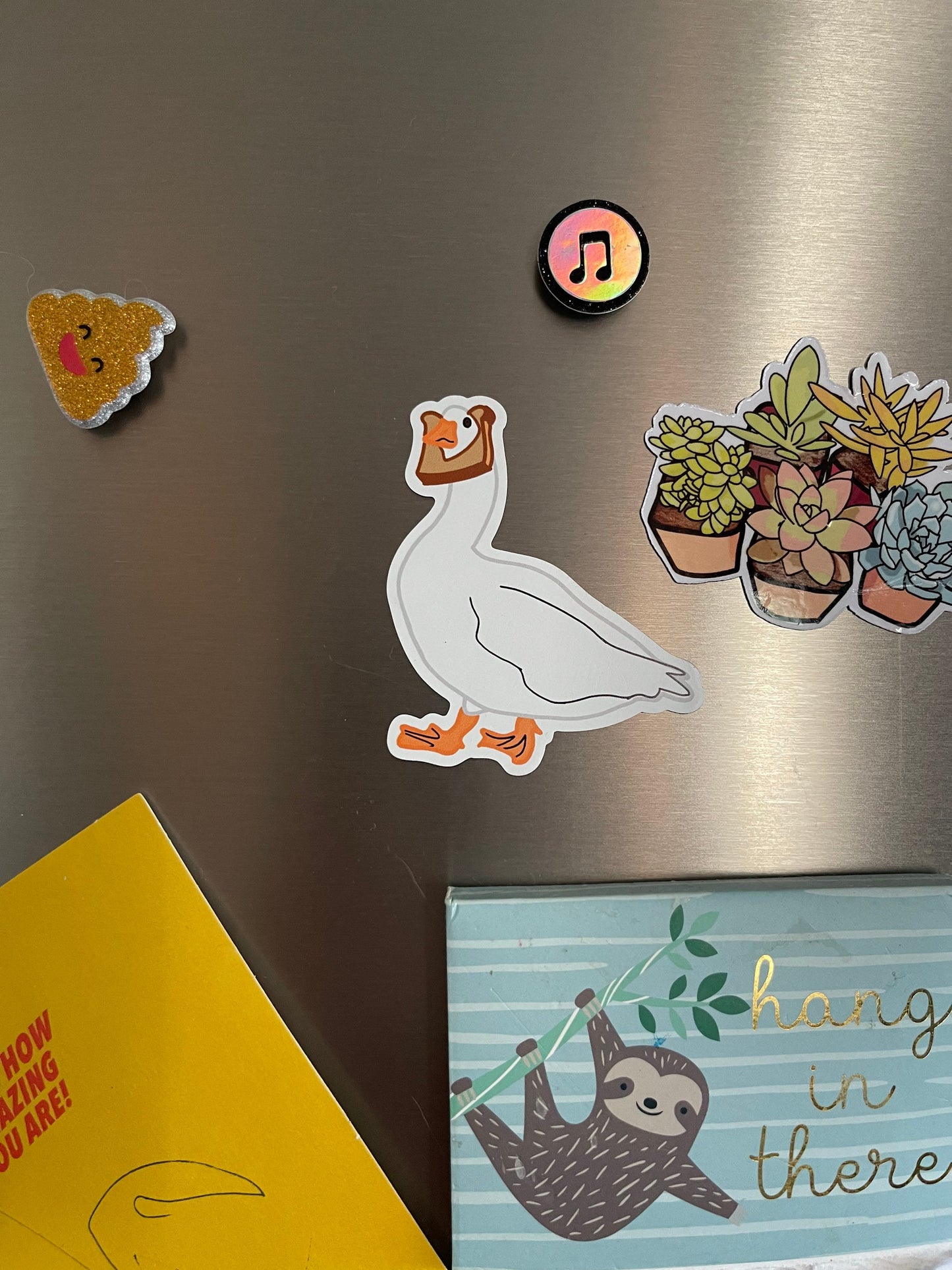Toast Goose Magnet | Car Magnet | Fridge Magnet | Locker Magnet