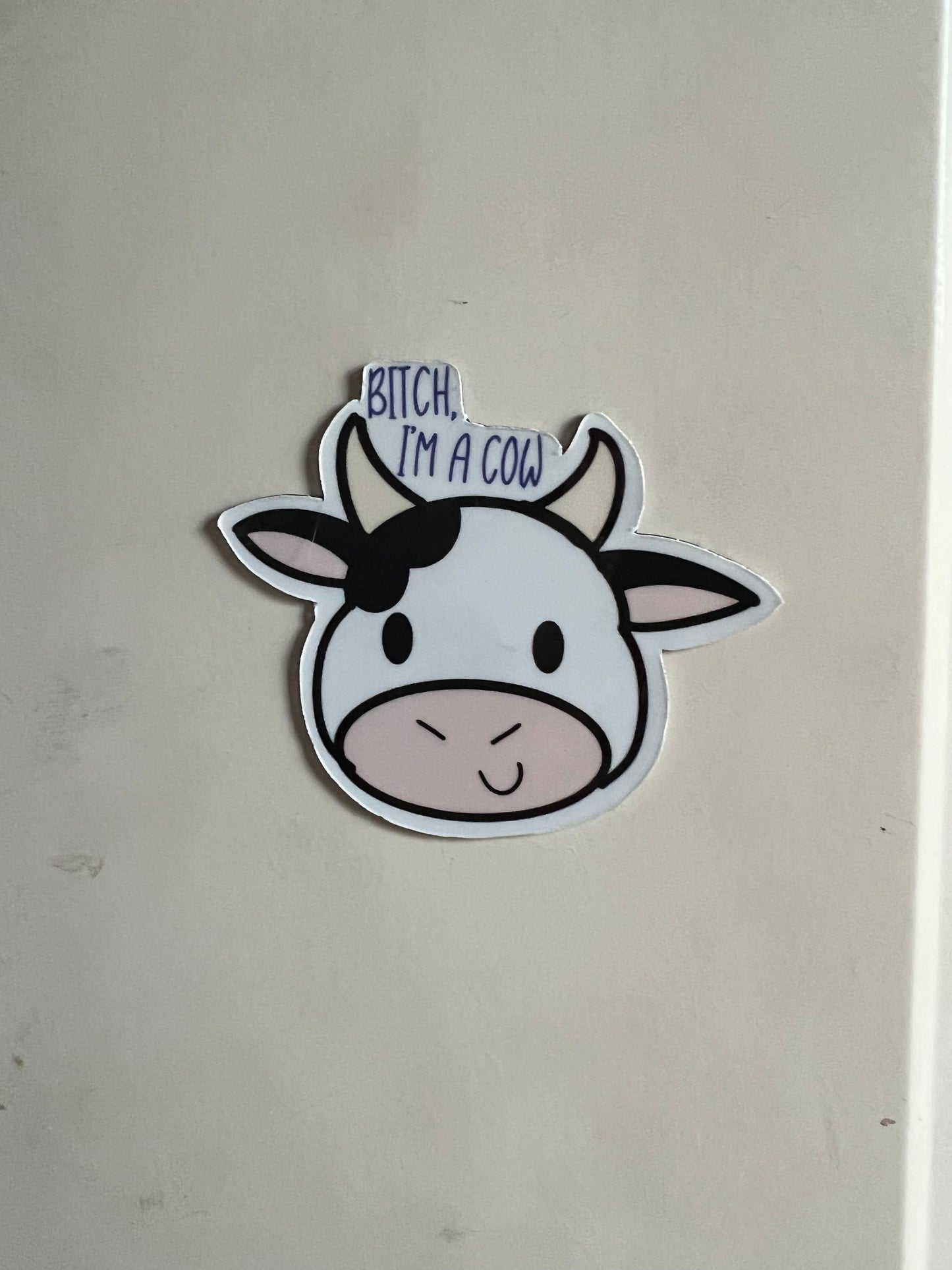 Wholesale B*tch I’m A Cow Magnet Pack of 5