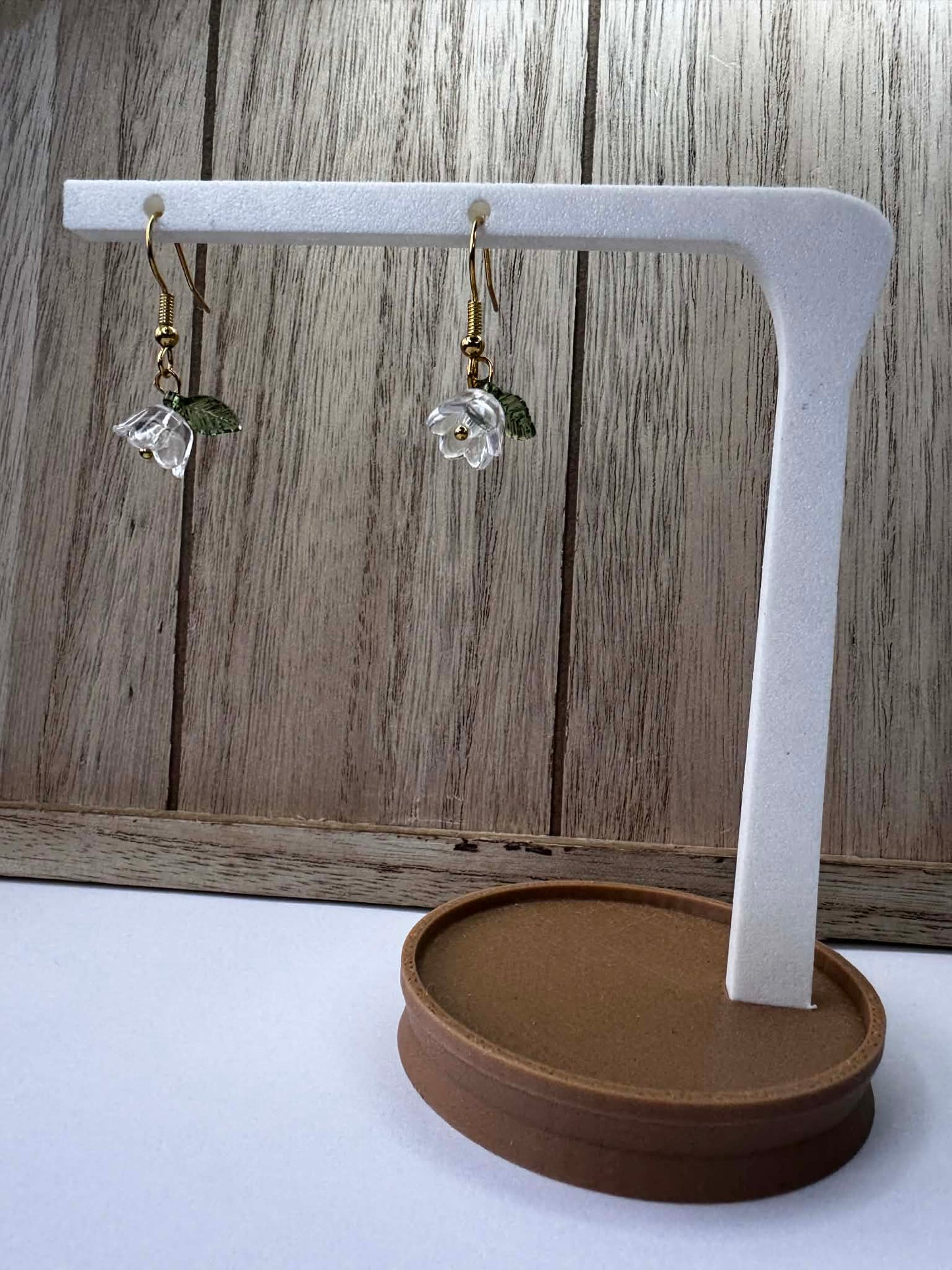 Dainty Hanging Flower Earrings