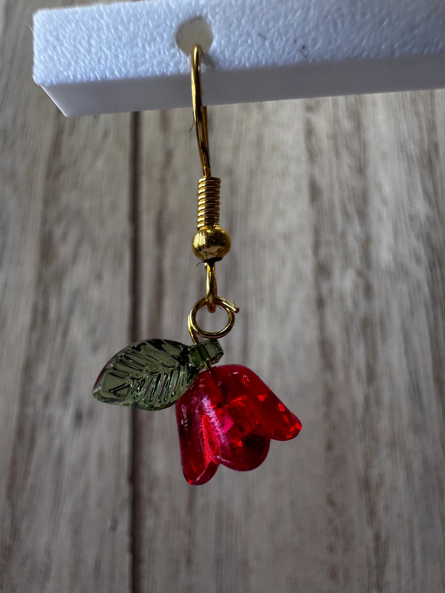 Dainty Hanging Flower Earrings