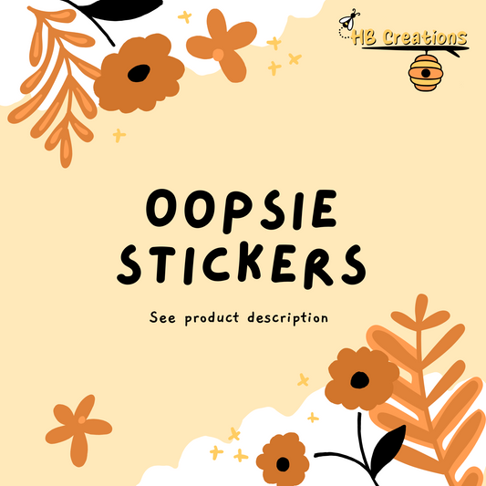 Oopsie Mystery Stickers