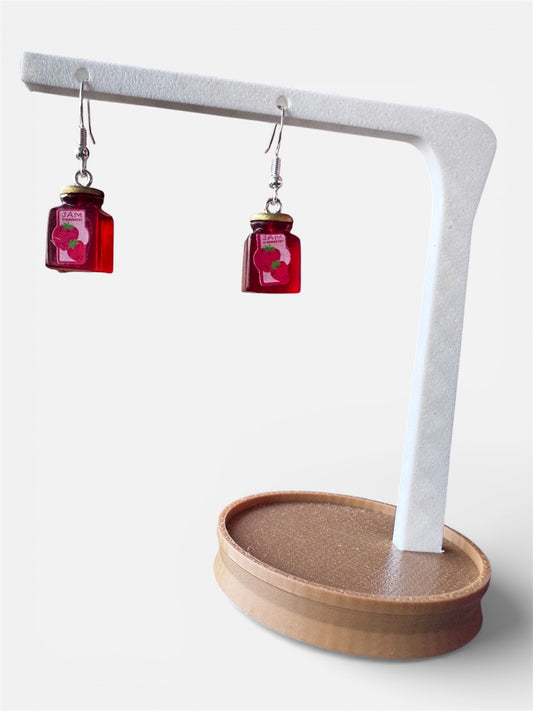 Strawberry Jam Dangle Earrings