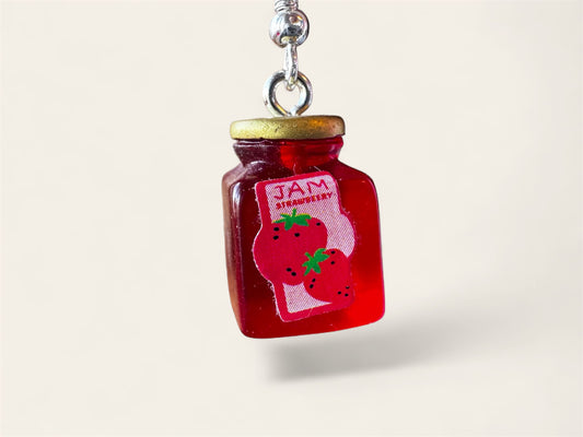 Strawberry Jam Dangle Earrings