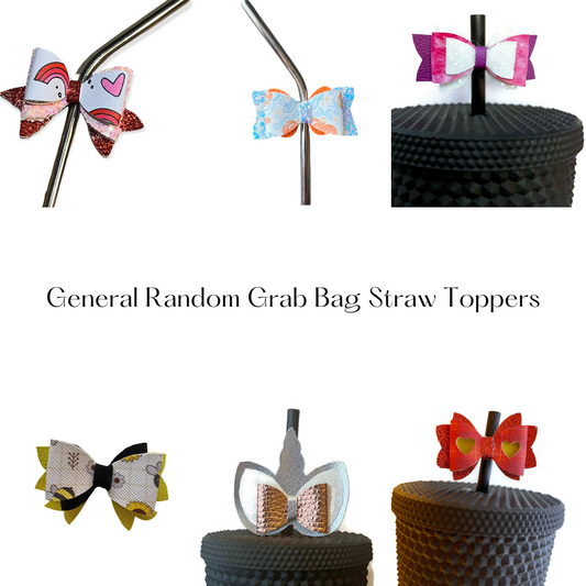 Wholesale General Straw Toppers Grab Bag Style