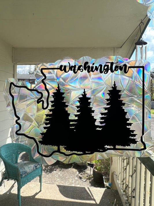 Washington Suncatcher Window Cling