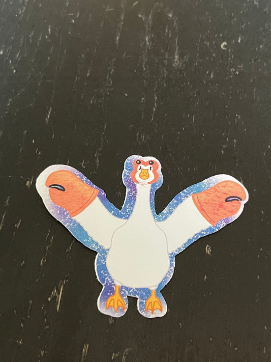 Zodiac/Horoscope Cancer Goose Water-Resistant Sticker | Laptop Sticker | Water Bottle Sticker | Vinyl Sticker