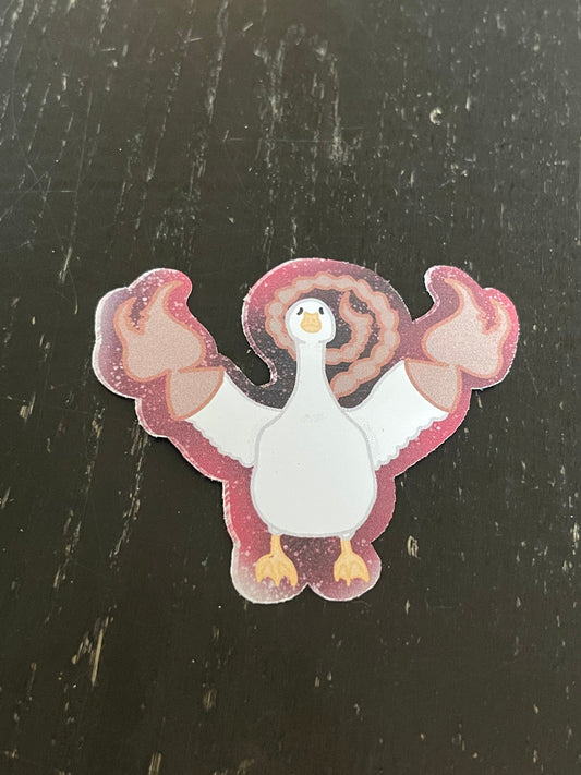 Zodiac/Horoscope Scorpio Goose Water-Resistant Sticker | Laptop Sticker | Water Bottle Sticker | Vinyl Sticker