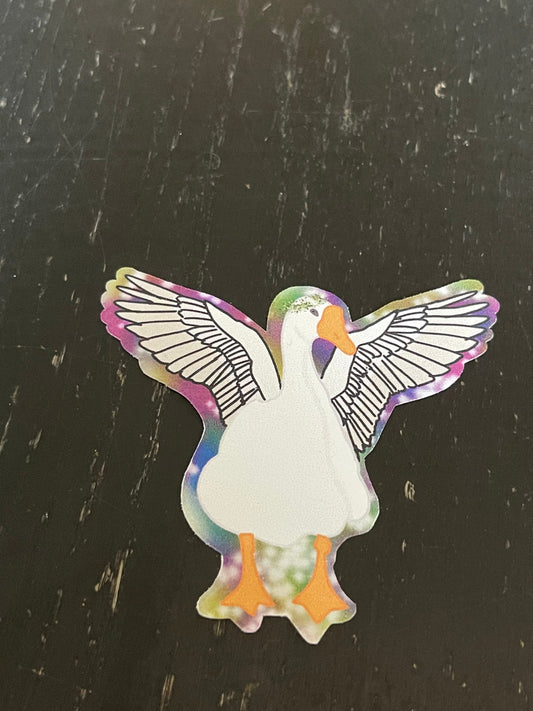 Zodiac/Horoscope Virgo Goose Water-Resistant Sticker | Laptop Sticker | Water Bottle Sticker | Vinyl Sticker